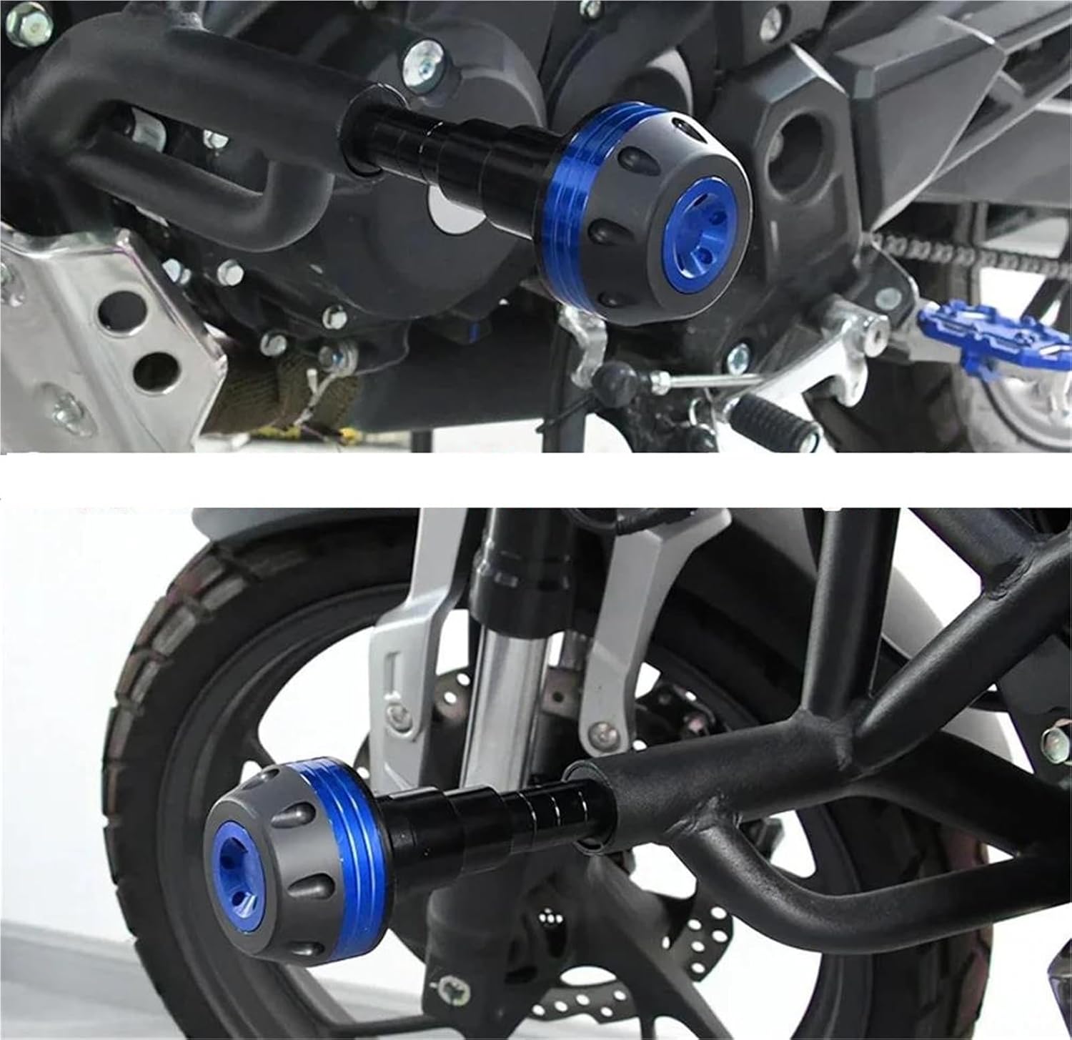 オートバイエンジンスライダー, 1ペアモーターサイクルCNCエンジン落下